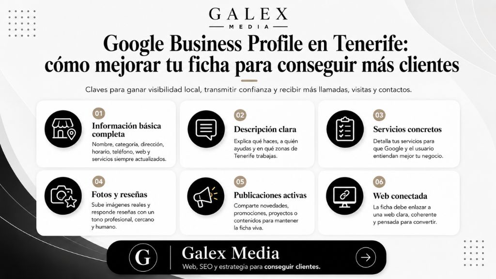google business profile en tenerife cómo mejorar tu ficha para conseguir más clientes