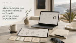 marketing digital para pequeñas empresas por dónde empezar sin perder dinero